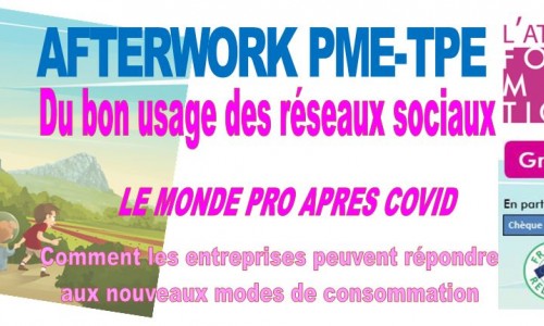 Afterwork PME-TPE - Du bon usage des réseaux sociaux
