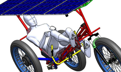 Conception et réalisation d'un vélo à assistance électrique et recharge solaire